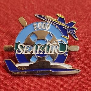 Seafair 2006 Blue and Silver Lapel/Hat Pin Jewelry/Accessories